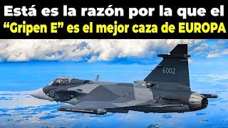 El Gripen E, el caza sueco más poderoso y Letal de EUROPA