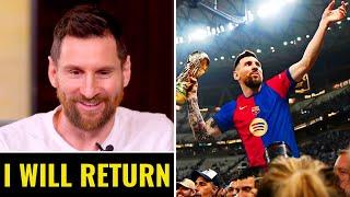 UNBELIEVABLE! Messi will return to Barcelona ahead of World Cup 2026? Lionel's plan REVEALED