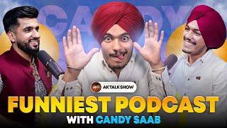 Candy Saab Raw ਤੇ Unfiltered, ਕਿਉ ਕੀਤੀ Gambling App ਦੀ ਮਸ਼ਹੂਰੀ? & Most Funniest Podcast |AKTalkShow