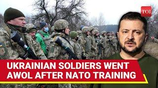 Ukrainian Soldiers Trained By NATO Military Flee Even Before Fighting Russian Soldiers