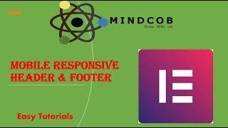 How To Create Custom Header and Footer for mobile With Elementor in WordPress