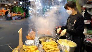 20대 미녀사장님의 분식집(떡볶이,튀김,순대) l 마포 l Tteokbokki [Korean street food]