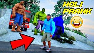 HOLI PRANK Team4SHOOTER #shorts (GTA 5/GTA V)