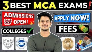 Top 3 MCA Entrance Exams India 2024 MCA Colleges and Placements#mca #mcaexams #mcacolleges