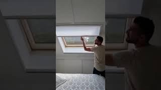 Рулонные жалюзи на мансардные окна