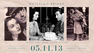  Vivien Leigh | Robert Taylor | Waterloo Bridge 1940 Movie  El Puente de Waterloo SUBTITULADA