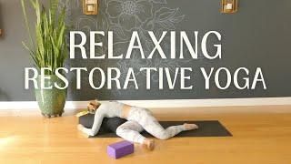 Relaxing Restorative Yoga - 35 Minutes of Healing