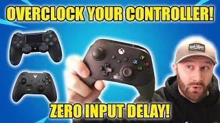 How To OVERCLOCK Your CONTROLLER and REDUCE INPUT DELAY! - (2024 Version)