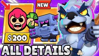 THE MOST EXPENSIVE SKIN + PINS COMING SOONALL DETAILS + NEW UPDATE `Brawl Stars