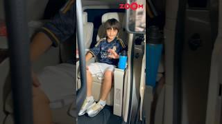 AbRam Khan says "Goodbye" to paps as he leaves with his friends & Amrita Arora #shorts #abram