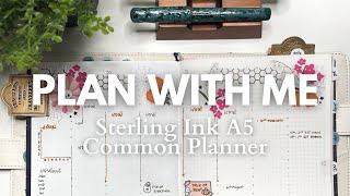 PLAN WITH ME // Sterling Ink A5 Common Planner // Oct 28-Nov 3, 2024