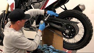 Cheap | Easy | Fast - Motorcycle Chain Maintenance