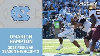 Omarion Hampton 2023 Regular Season Highlights | North Carolina RB