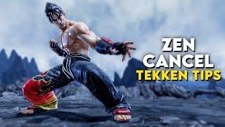 Jin Kazama's Zen Cancel | TEKKEN Tips