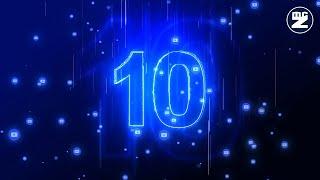 10 Seconds Countdown Timer with voice - Numeri e Conto alla Rovescia - 倒數