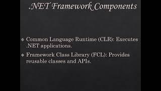 DotNet Technology