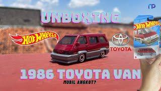 Unboxing Hot Wheels 1986 Toyota Van , HW J-Imports 7/10