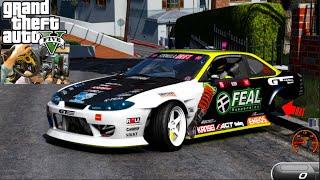 Simon Olsen's 1094hp FD S14.9 vs GTA 5 GKOFFY REALISTIC Map!!