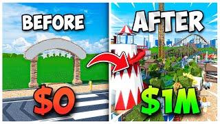 How Fast Can I Get To $1M In Theme Park Tycoon 2?