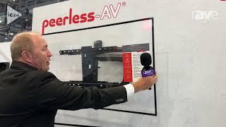 InfoComm 2024: Peerless-AV Showcases Range of SmartMount Articulating Wall Mounts for Displays