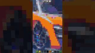 McLaren Senna In Pixel Art #minecraft #shorts