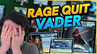 NEW Vader MAKES Opponents RAGE QUIT? | Star Wars Unlimited
