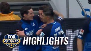 Mark Uth scores with perfectly placed shot​ | 2016-17 Bundesliga Highlights