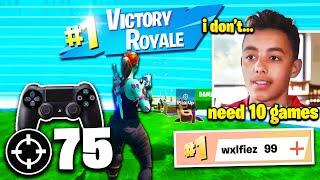CONTROLLER PLAYER *WINS* CASH CUP in 4 GAMES! *WORLD RECORD* Fortnite