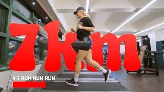 -10KG를 순식간에 빼준 공복유산소 루틴| Run with me 7KM