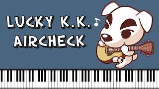 Synthesia [Piano Tutorial] Lucky K.K. Aircheck - Animal Crossing