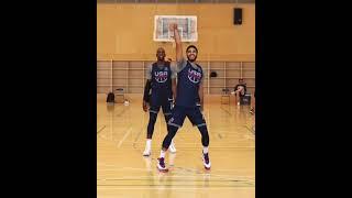 Bam Adebayo at USA Basketball Practice #6