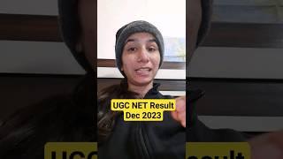 UGC NET Result Dec 2023 #ugcnet #ugcnetresults #ugcnetpaper1 #ugcnet2023 #ugcneteducation #ravina