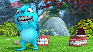 CHATTERING TEETH #1 #2 #3 FULL EPISODE | Cam & Leon | Cartoon for Kids | Funny Cartoon