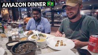 AN AMAZONIAN DINNER IN BELÉM, BRAZIL  FOODS WE'VE NEVER SEEN BEFORE | TRAVEL BRAZIL