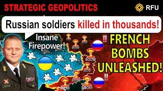 FOOTAGE: French Hammer Bombs OBLITERATE RUSSIAN BASES! | RFU News