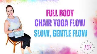 SEATED YOGA & JOINT MOBILITY: 15 Min Full body Gentle Yoga Stretch & Joint Mobility for Joint Health