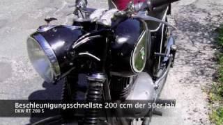 DKW Motorrad 200S Oldtimer Medradio & Medtelevision