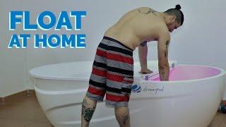 Flotation Therapy at Home - Sensory Deprivation | Dreampod Home Pro Float Tank User Experience