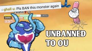 THEY UNBANNED PALAFIN TO OU!! USE IT BEFORE IT'S TOO LATE