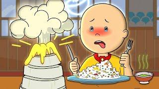  Caillou at the Restaurant  | Caillou's New Adventures