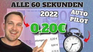 Verdiene 0.20€ ALLE 60 Sekunden I Online Geld Verdienen 2022