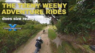 Teeny weeny adventure rides: does size really matter?︱Cross Training Adventure