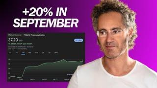 PALANTIR'S SEPTEMBER: New Deals, Insider Selling, 4 Years of Being Public & +20% In The Stock.