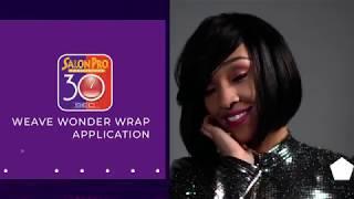 How To Do A Quick Weave w/ Weave Wonder Wrap By Salon Pro 30 Sec