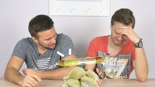 Europeans try Durian Snacks | ต่างชาติลองทุเรียนแปรรูป