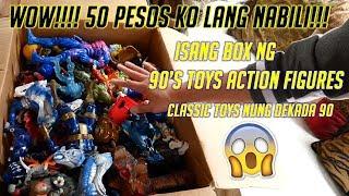 Pinoy Picker in USA  WOW!! Nakabili ako ng big box of 90's Toys for 50 PESOS???!!!