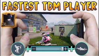 KING of REFLEXLegend 5 Finger Fastest TDM Player + Full Gyro Handcam PUBG MOBILE | BGMI