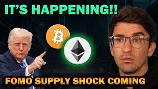 Trump Is Going ALL IN on Crypto!! Bitcoin Supply Shock Coming