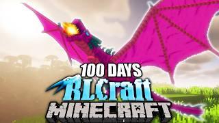 I Survived 100 Days in RLCRAFT (ULTIMATE MOVIE)