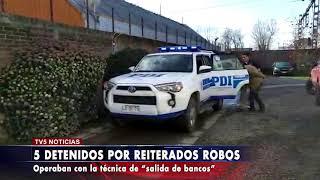 Detenidos por robo en Linares